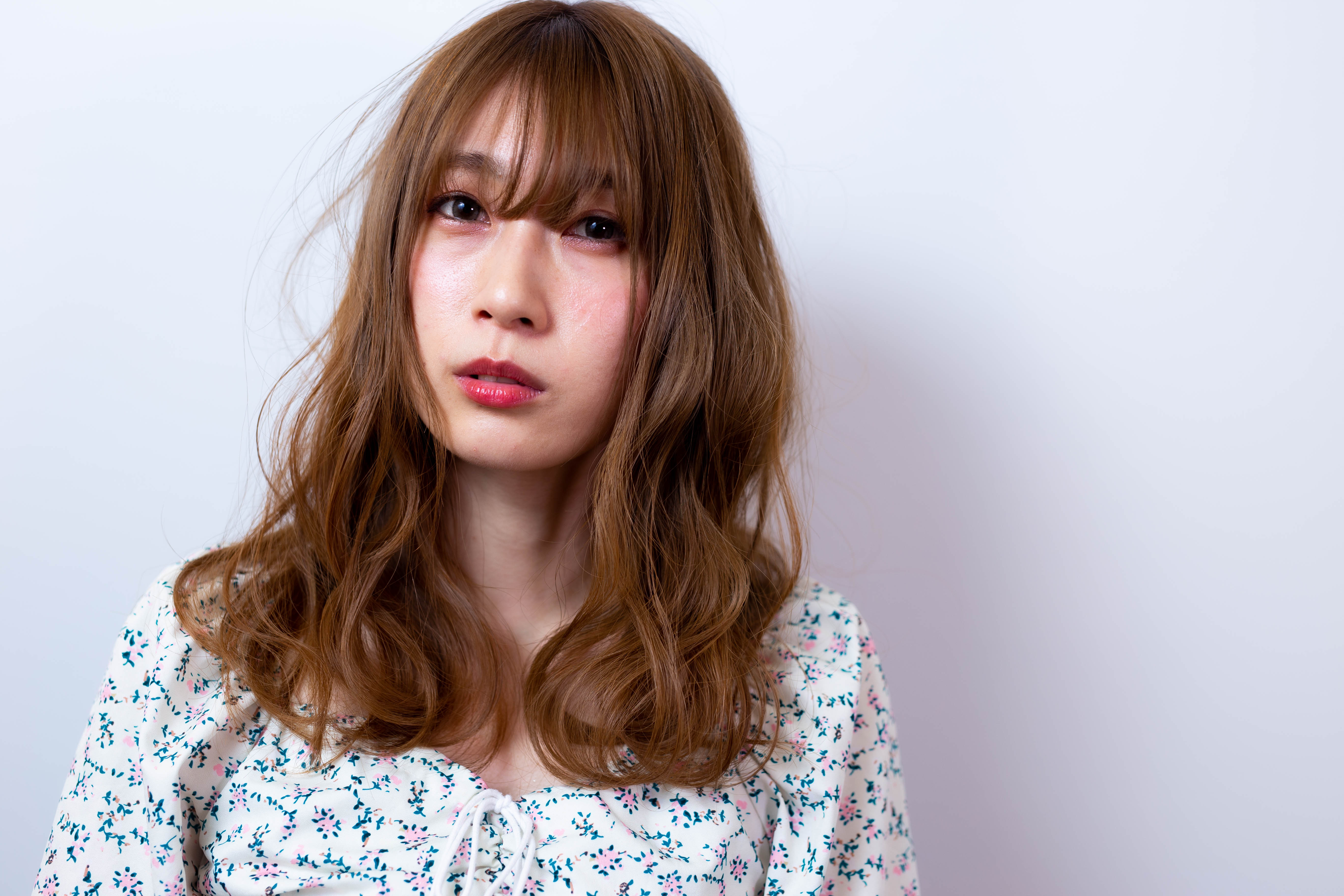 小顔引き立つ無造作ウェーブ 美容室 美容院 ヘアーラニッシュ